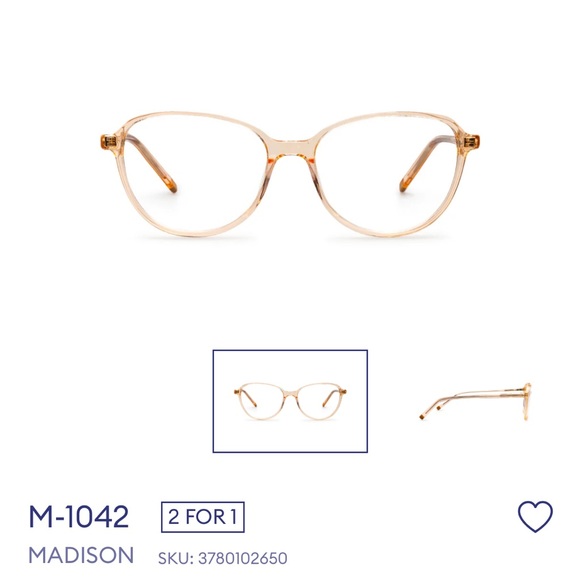 Madison prescription eyeglasses - Picture 1 of 9